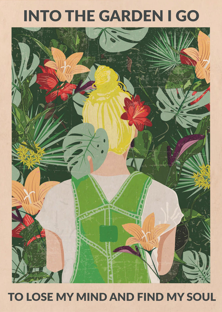 Into the Garden (blond) | Poster