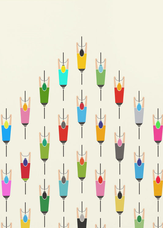 Voorop in de groep | Poster
