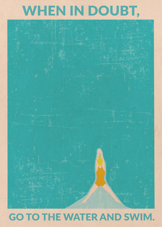 Open Water (blond) | Poster
