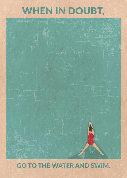 Open Water Standaard Muurkunst | Poster