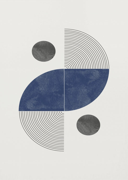 Symmetrische echo's | Canvas