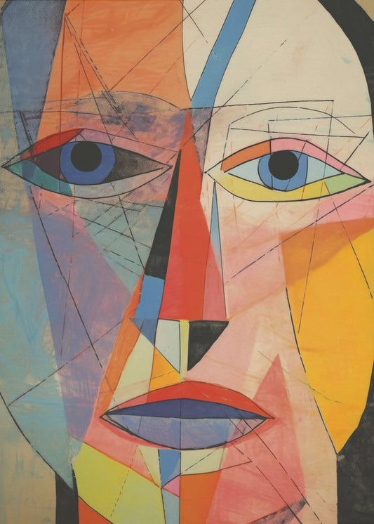 Geometrische reflectie | Canvas