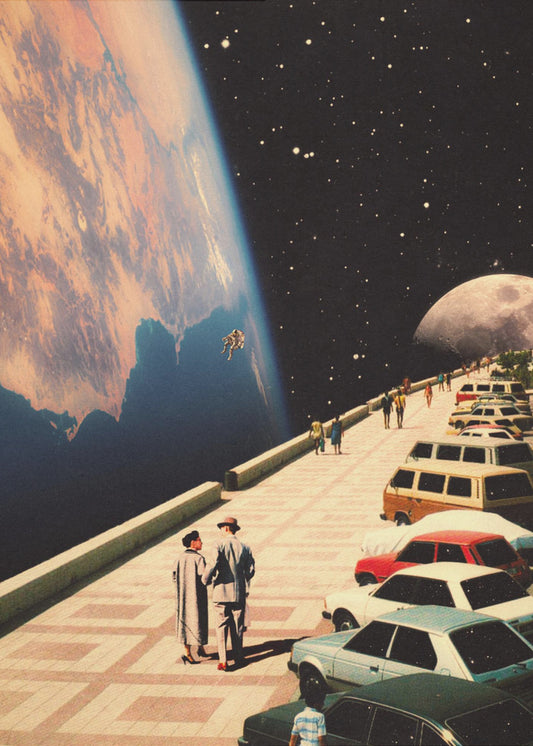 Ruimtepromenade | Canvas