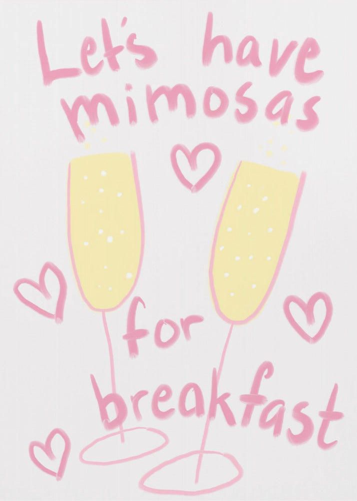 Ochtendmimosas | Poster