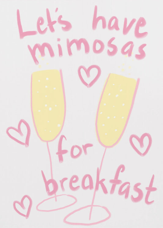 Ochtendmimosas | Poster
