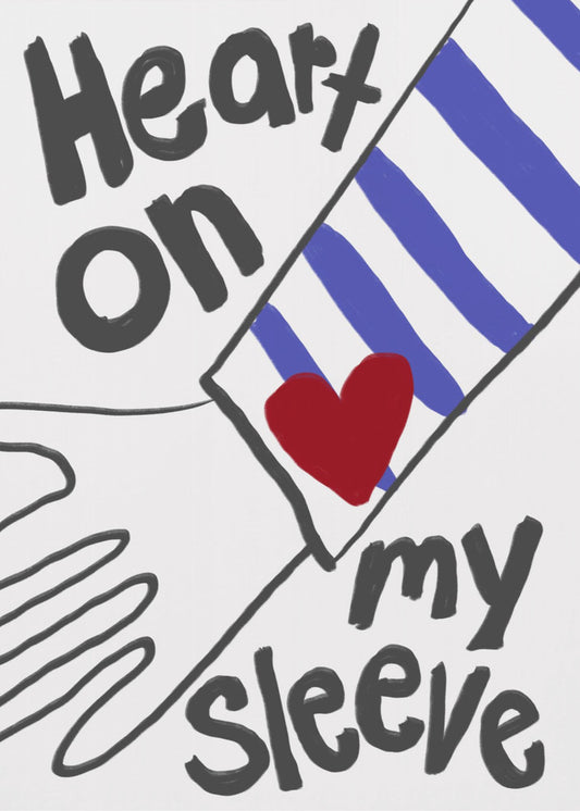 Emotioneel gedurfd | Poster
