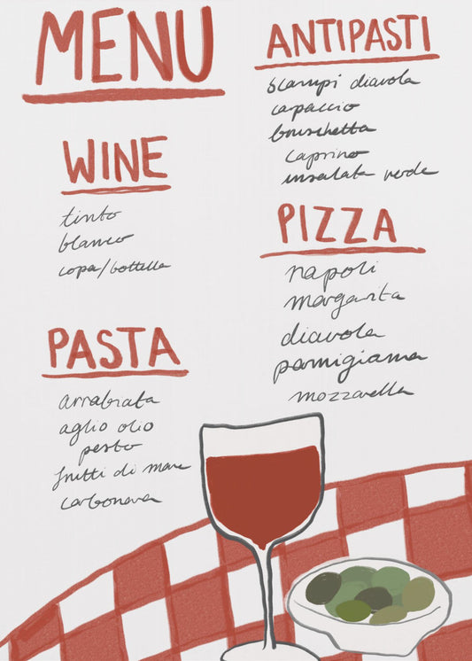 Italiaanse culinaire verwennerij | Poster