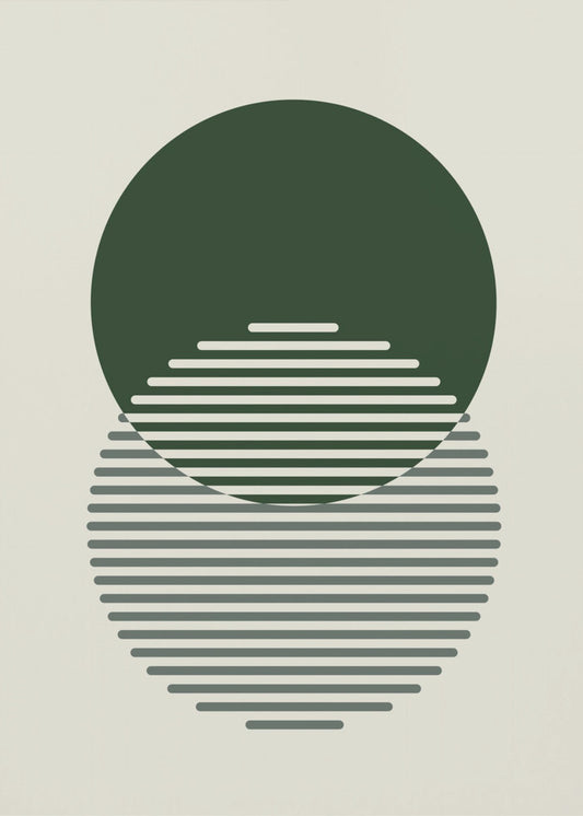 Minimale abstracte cirkels II | Poster