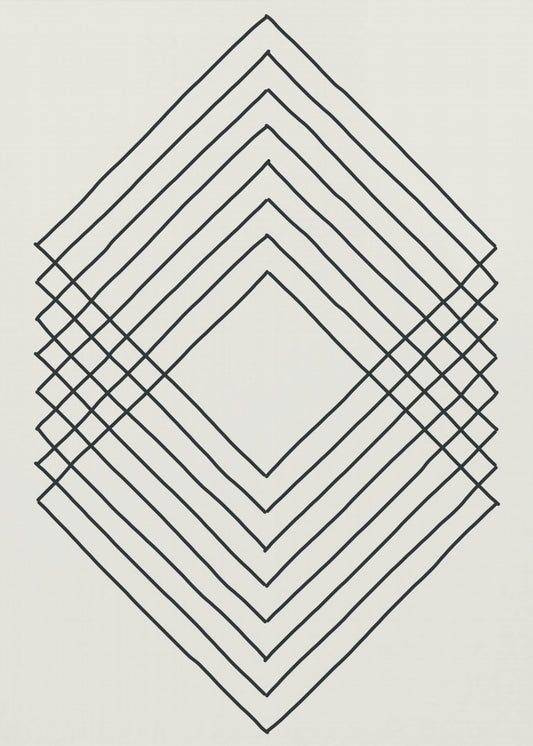 Onvolmaakte lijnen #3 | Canvas