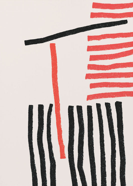 Minimale lijnen #2 | Canvas