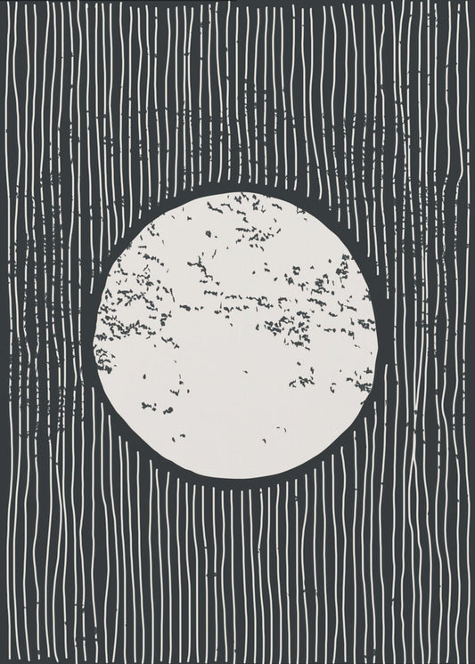 Minimale Maan | Canvas