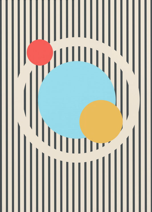 Minimal Planets Serie #1 | Canvas