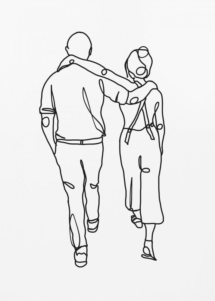 Wandelen met vrienden | Poster