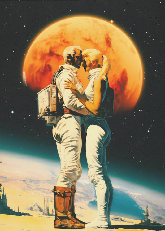 Intergalactische liefde | Poster