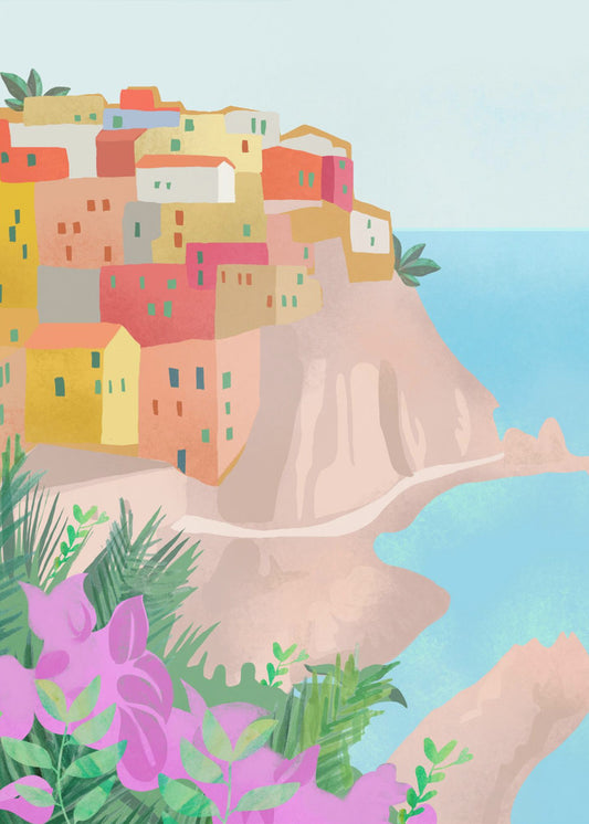Cinque Terre, Italië | Poster
