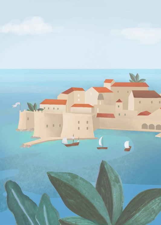 Dubrovnik Stad | Poster