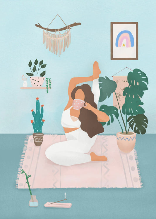 Yogatijd | Poster