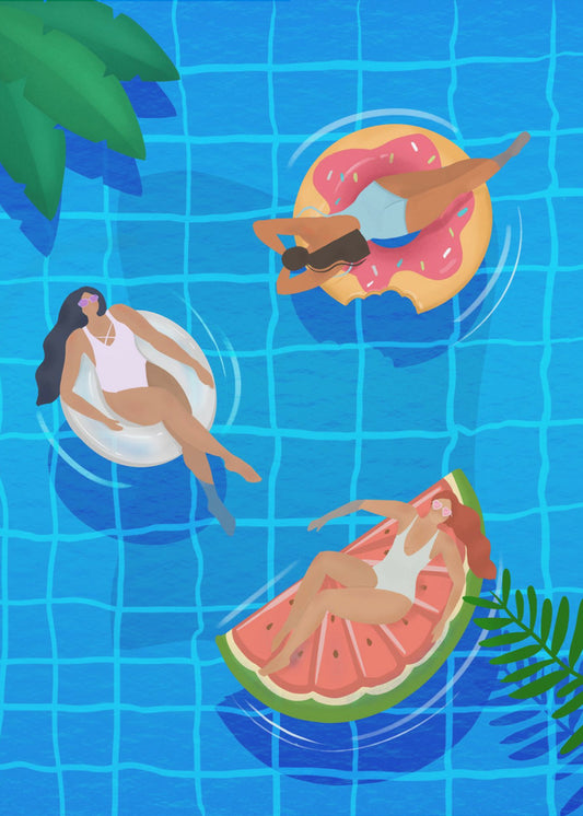 Pool Dames | Poster