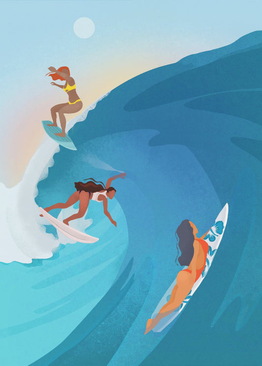 Surfers | Poster