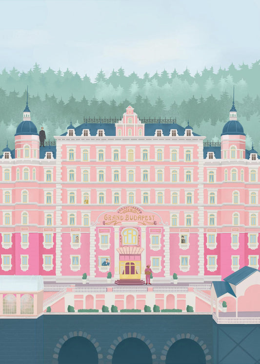 Het Grand Budapest Hotel | Poster