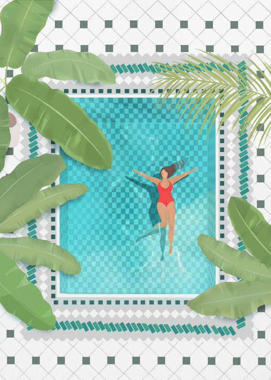 Riad Zwembad | Poster