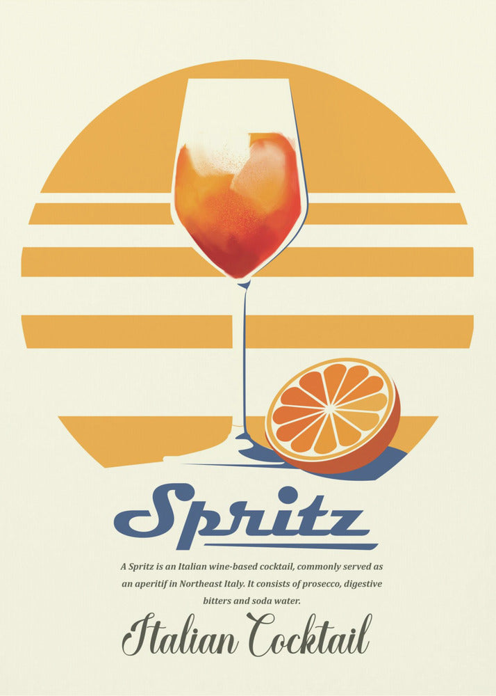 Spritz zomerprint | Canvas