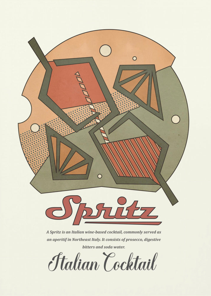 Geometrische spritzprint | Canvas
