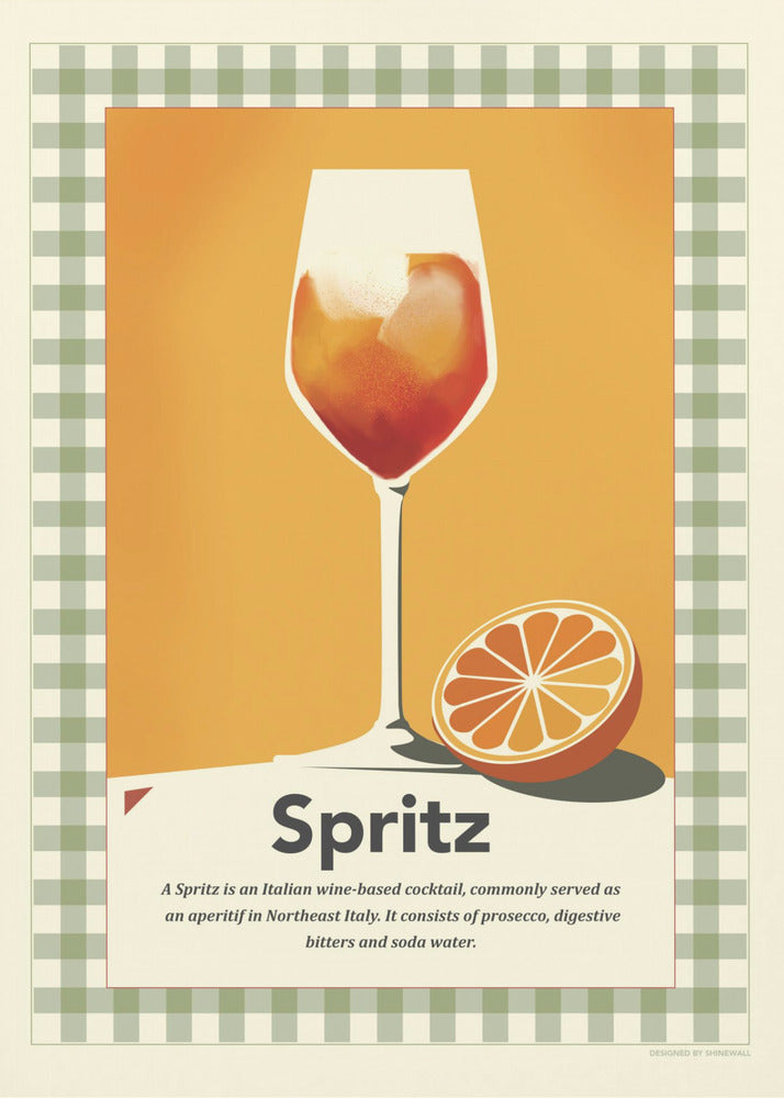 Spritz retroprint | Poster