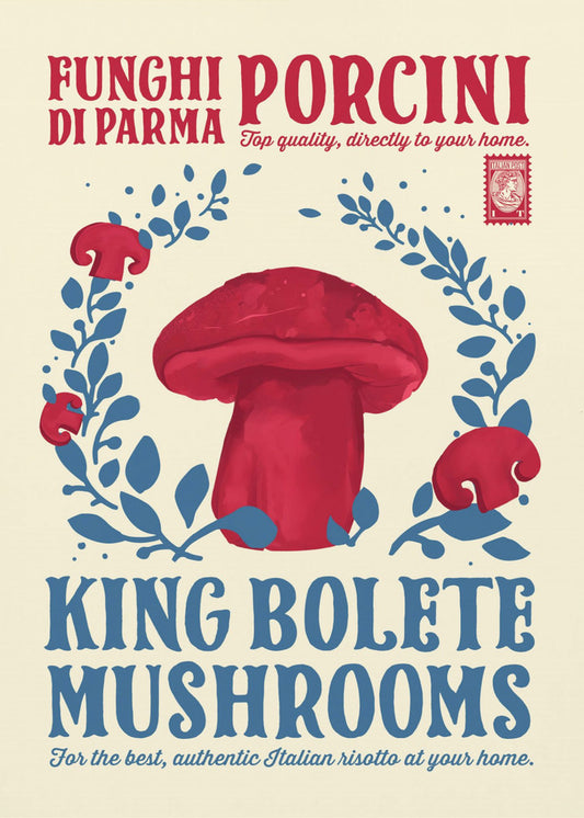 Porcini keukenprint | Poster