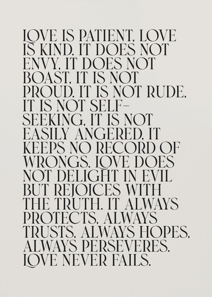 Liefde is | Poster