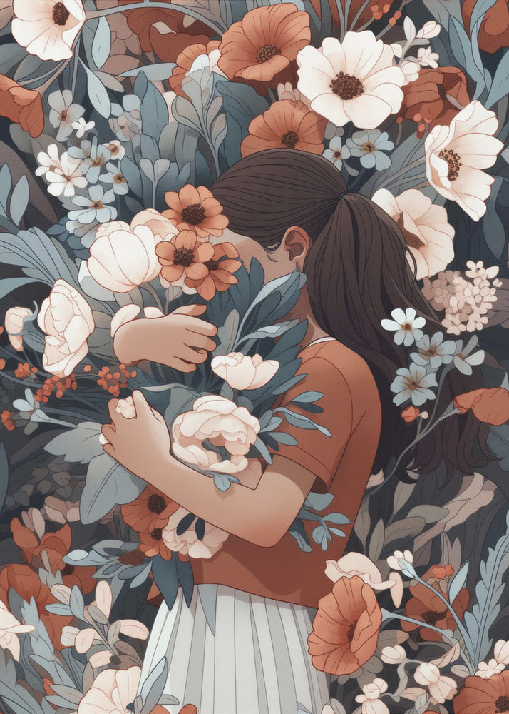 Bloemenomhelzing | Poster