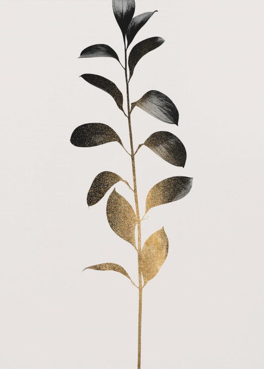 Monochromatica No.9   Dark Gold | Canvas