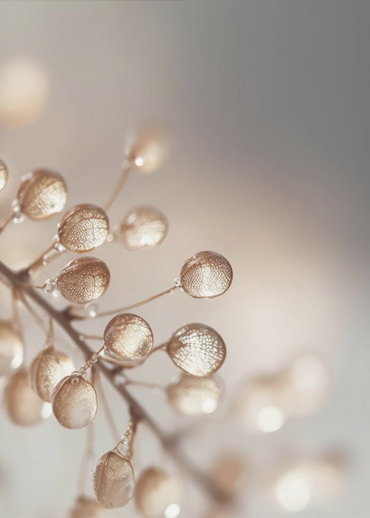 Gouden Dauwdruppels | Canvas
