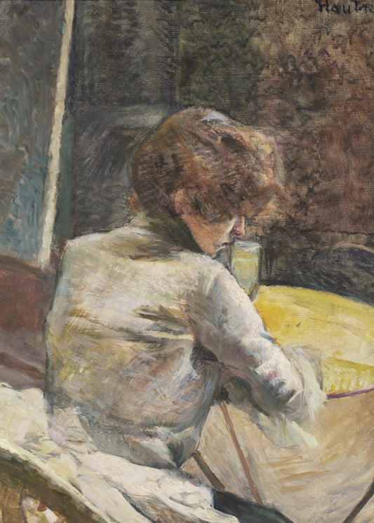 Waiting (ca.1887) | Canvas