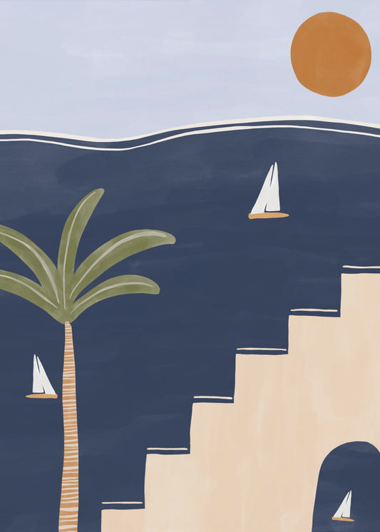 Sailboats | Poster