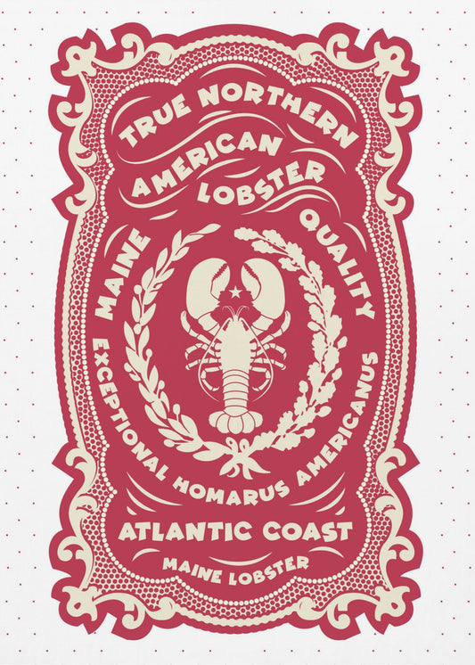 Rode Kreeft | Poster