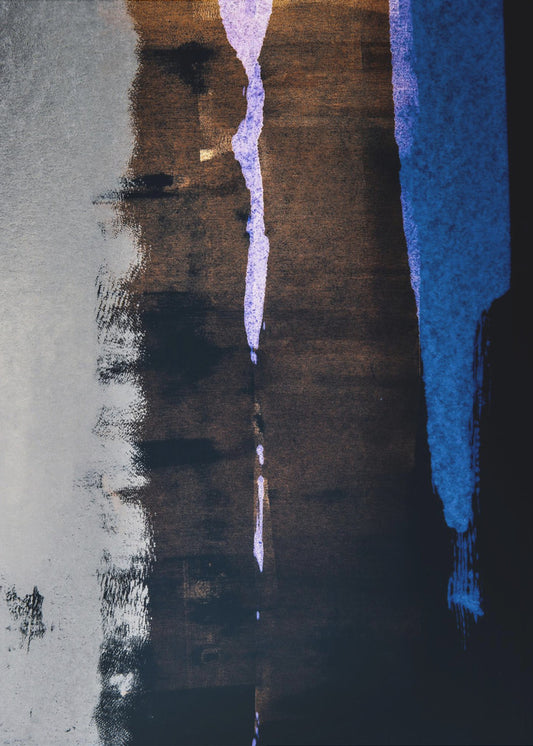 Gefragmenteerde tinten | Poster