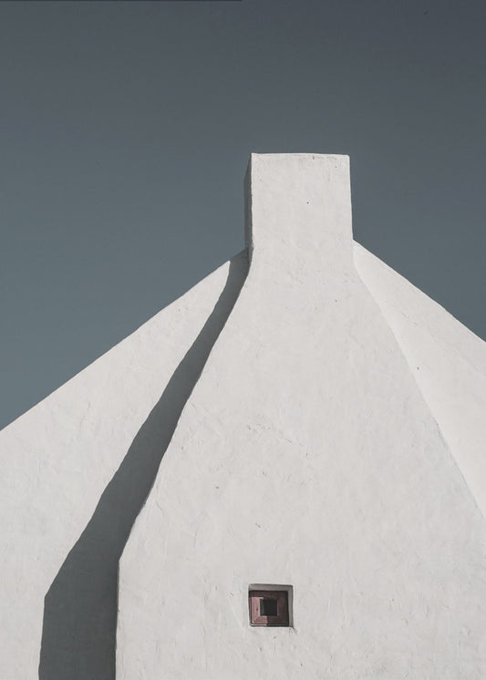 Witte Geometrie | Poster