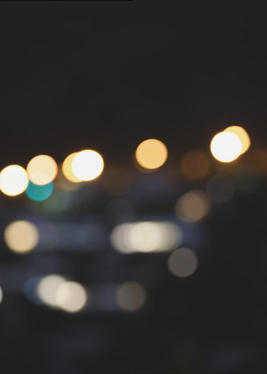 Nachtgloed Bokeh | Poster