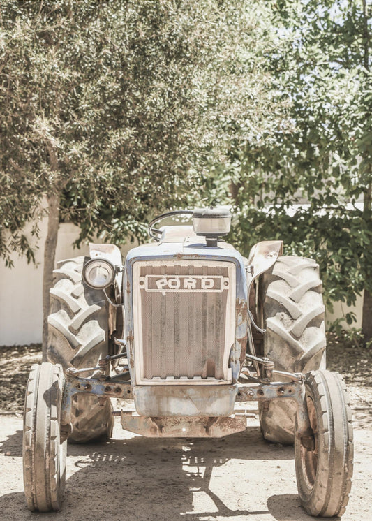 Rugged Tractor Scene | Poster