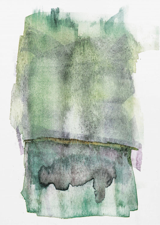 Mistige Groene Dromen | Canvas