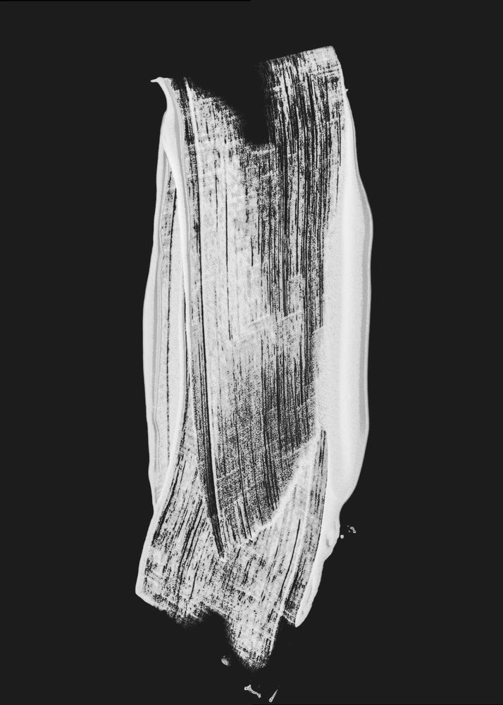 Monochrome Brushstroke | Poster