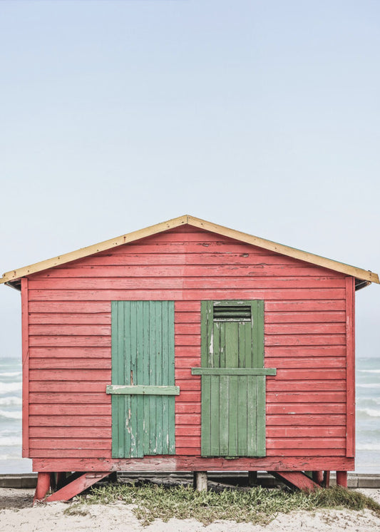 Beachfront Cabin | Poster