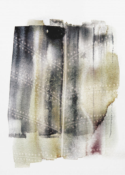 Abstracte Mistsluier | Canvas