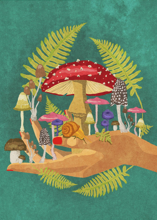 Mijn Paddenstoelenkosmos | Poster