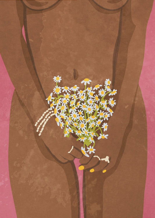 Bloemen dragen | Canvas