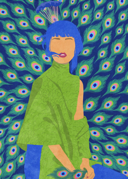 pauwvrouw | Canvas