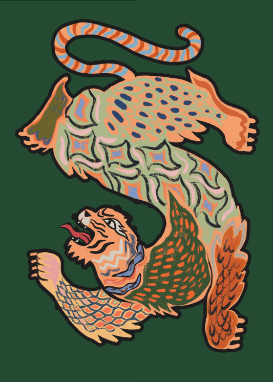 Asiantiger Green | Poster