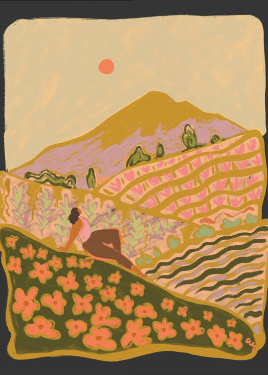 Bloemenveld | Poster