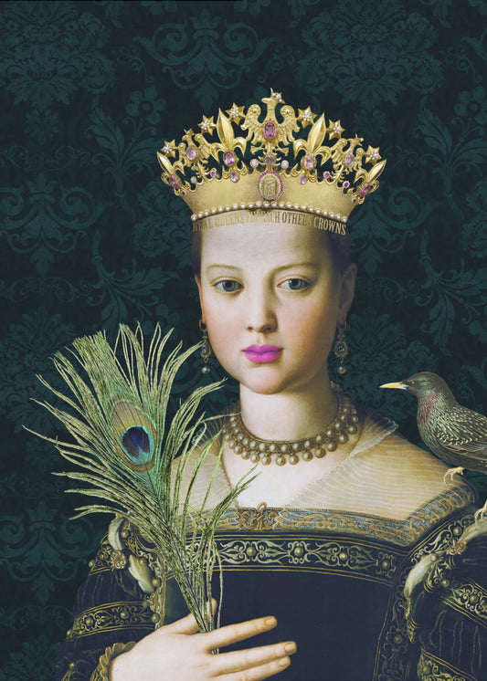 Echte Koningin Kroon | Canvas